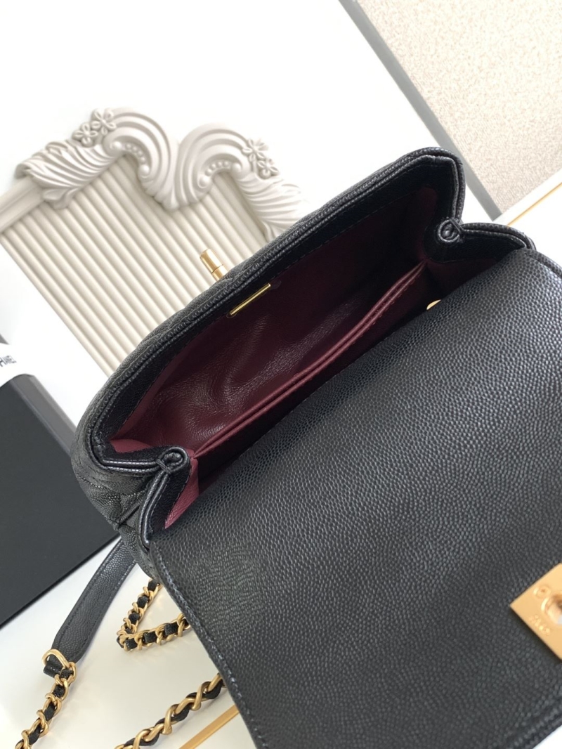 Ch**el top handle bags